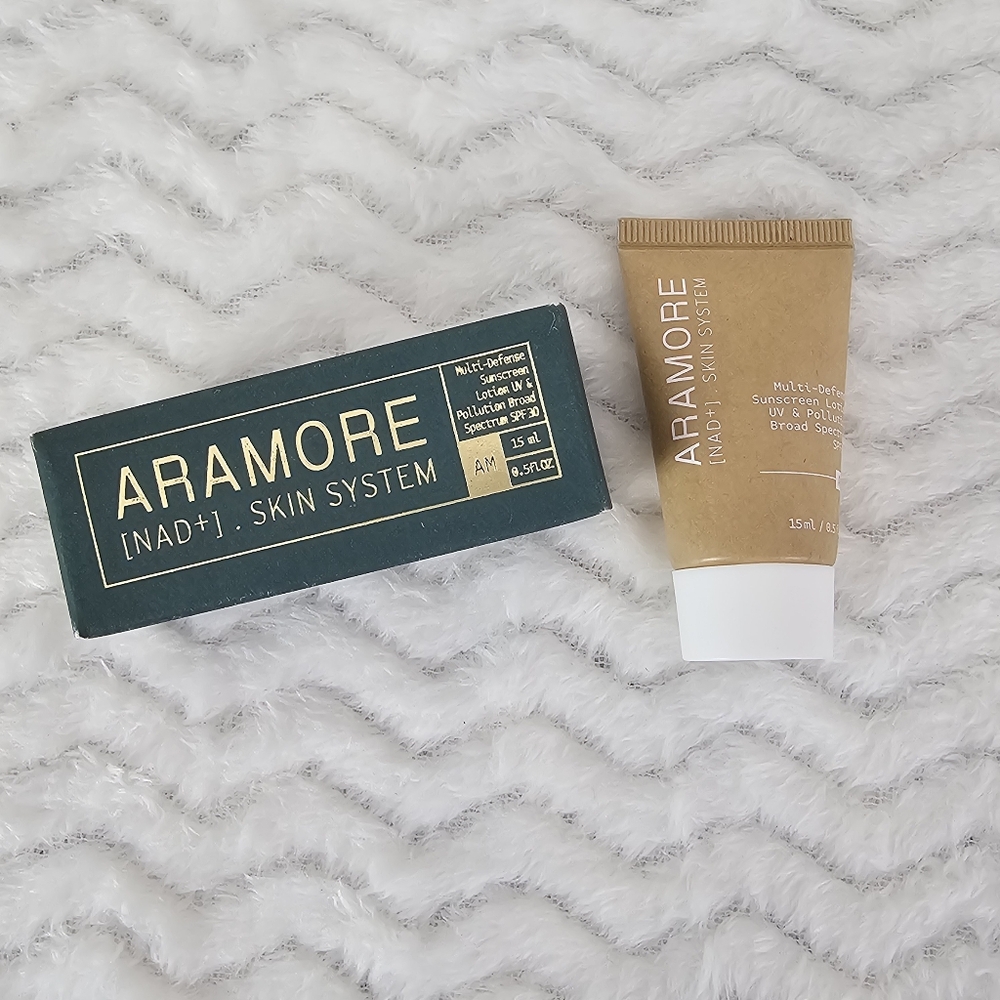 Aramore Multi-Defense Sunscreen Lotion UV And Pollution Broad Spectrum SPF 30 AM